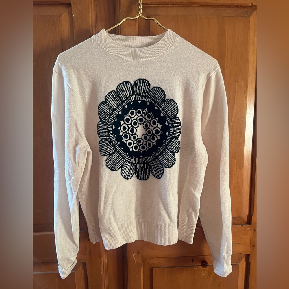 Uniqlo x Marimekko Wool/Cashmere Blend Crew Neck Sweater Size M